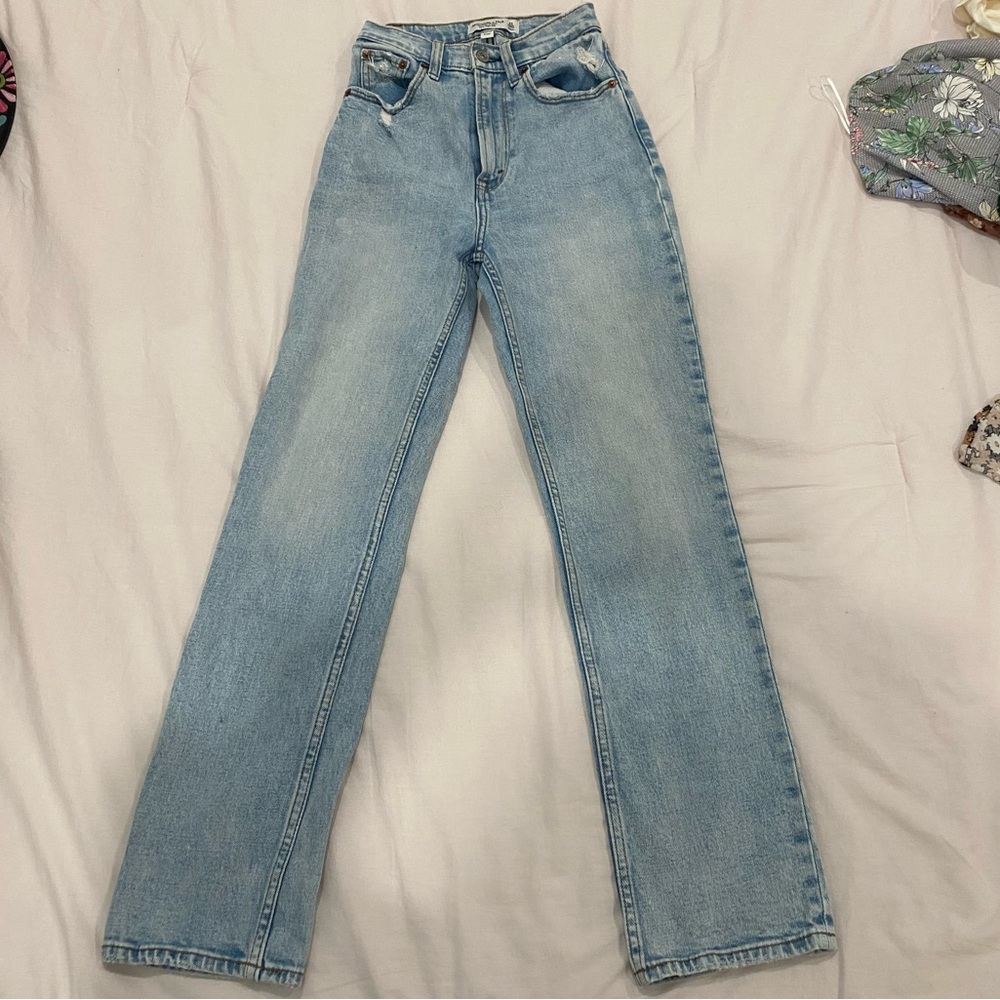 Ankle straight Ulta high rise